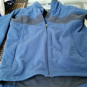 LL Bean boys Polartec jacket